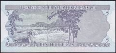 6.Emisyon 2.Tertip 5 Lira K75 3180XX Çilaltı Çil