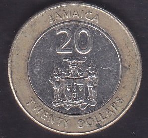 Jamaika 20 Dolar 2008
