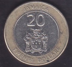 Jamaika 20 Dolar 2008