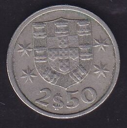 Portekiz 2.5 Escudos 1982