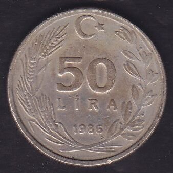 1986 Yılı 50 Lira