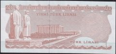 6.Emisyon 3.Tertip 20 Lira F84 301715 Çilaltı