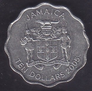 Jamaika 10 Dolar 2005