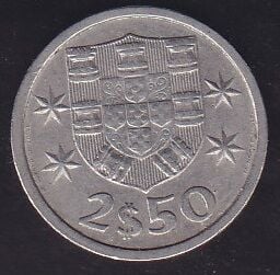 Portekiz 2.5 Escudos 1983