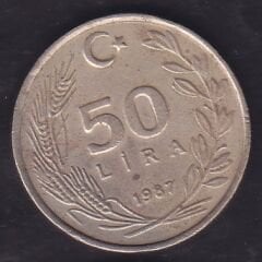 1987 Yılı 50 Lira