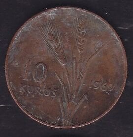 1969 Yılı 10 Kuruş