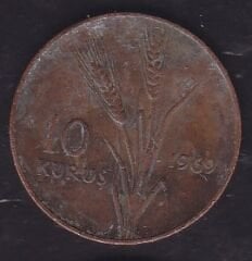 1969 Yılı 10 Kuruş