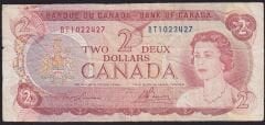 Kanada 2 Dolar 1974 Temiz Pick 86a