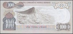 6.EMİSYON 2.TERTİP 100 LİRA F47 068535 ÇİLALTI ( HAFİF KAYIK BASKI )