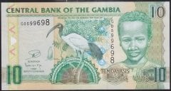 Gambia 10 Dalasis 2006 - 2013 Çil Pick26 c