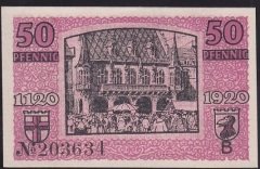 ALMANYA 50 PFENNİNG NOTGELD 1920 ÇİL
