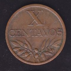 Portekiz 10 Centavos 1965