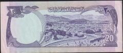 Afganistan 20 Afgani 1356 ( 1977 ) Çilaltı Çil Pick 48c