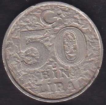 1999 Yılı 50 Bin Lira