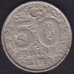 1999 Yılı 50 Bin Lira