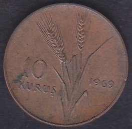 1969 YILI 10 KURUŞ