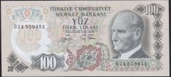 6.EMİSYON 2.TERTİP 100 LİRA G24 559451 ÇİLALTI