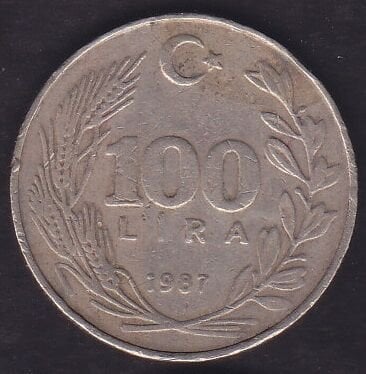1987 Yılı 100 Lira