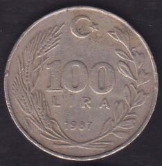 1987 Yılı 100 Lira