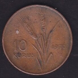 1970 Yılı 10 Kuruş