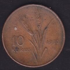 1970 Yılı 10 Kuruş