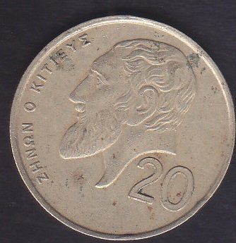 KIBRIS 20 CENT 1989