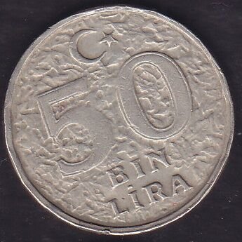 2000 Yılı 50 Bin Lira