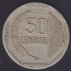 Peru 50 Centimos 1991