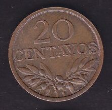 Portekiz 20 Centavos 1970