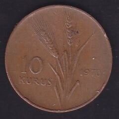 1970 Yılı 10 Kuruş