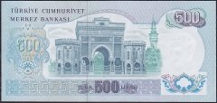 6.Emisyon 2.Tertip 500 Lira N04 436664 Çil