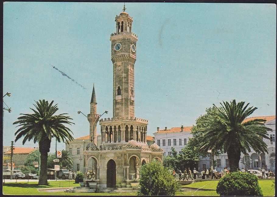 Eski Kartpostal İzmir
