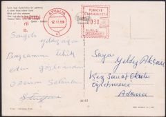 Eski Kartpostal İzmir