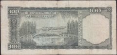 5.Emisyon 5.Tertip 100 Lira Z39 013015 Çok Temiz