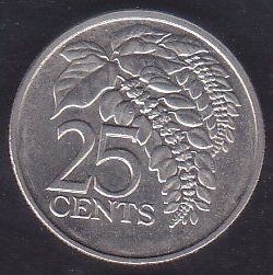 Trinidad And Tobago 25 Cent 2007