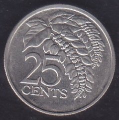 Trinidad And Tobago 25 Cent 2007