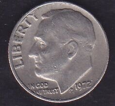 Amerika 1 Dime 1972