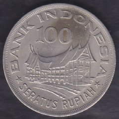 Endonezya 100 Rupi 1978