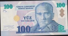 8.Emisyon 100 YTL C39 296109 Çilaltı