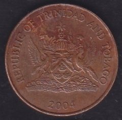 Trinidad And Tobago 5 Cent 2004
