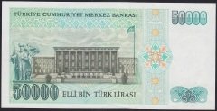 7.EMİSYON 1.TERTİP 50000 LİRA B54 193562 ÇİLALTI ÇİL