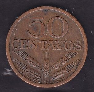 Portekiz 50 Centavos 1970