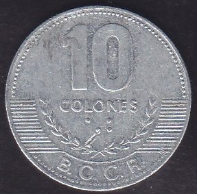 Kosta Rika 10 Kolon 2005