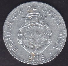 Kosta Rika 10 Kolon 2005