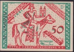 ALMANYA 50 PFENNİNG 1921 ÇİL
