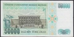 7.EMİSYON 1.TERTİP 50000 LİRA A70 543993 ÇÇT ÇİLALTI
