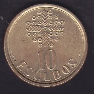 Portekiz 10 Escudos 1987