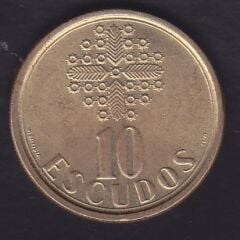 Portekiz 10 Escudos 1987
