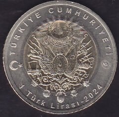 2024 Yılı Hatıra 1 Lira - Yavuz Sultan Selim