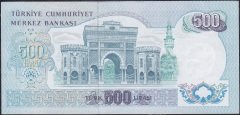 6.Emisyon 2.Tertip 500 Lira M67 390194 Çok Çok Temiz +